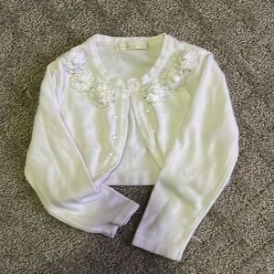 3T White Cardigan